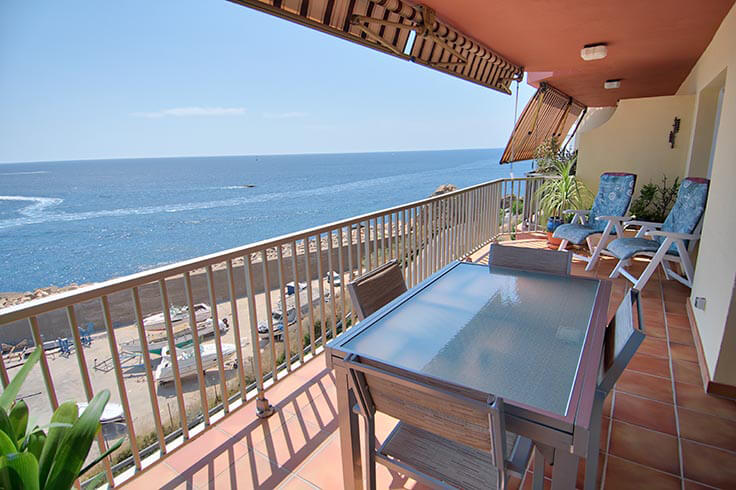 Wohnung mit Meerblick und Parken auf PALAMOS - Kaufen und verkaufen