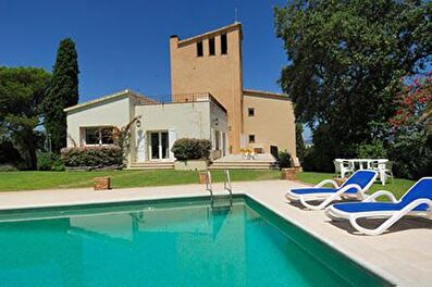 Casa individual amb Piscina i Vistes al mar a Calella de Palafrugell - Lloguer Temporada