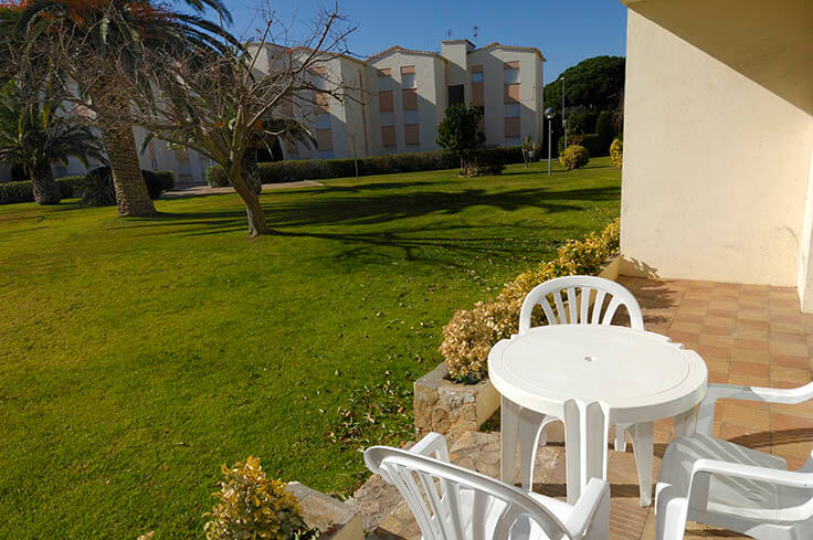 Apartament 2 dormitoris amb Piscina, Pàrquing i jardí a Calella de Palafrugell - Lloguer Temporada