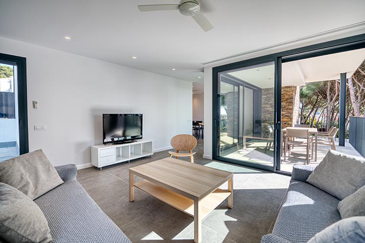 Apartament 3 dormitoris amb Pàrquing a Calella de Palafrugell - Lloguer Temporada