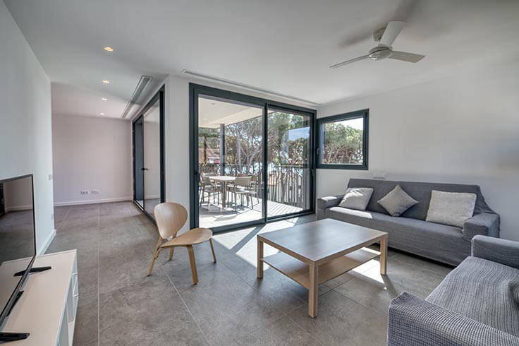 Apartament 3 dormitoris amb Aire condicionat i Pàrquing a Calella de Palafrugell - Lloguer Temporada