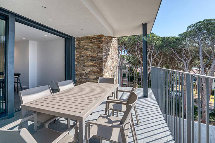 Apartament 3 dormitoris amb Aire condicionat i Pàrquing a Calella de Palafrugell - Lloguer Temporada