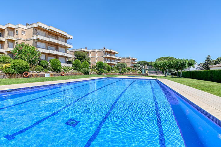 Apartament 3 dormitoris amb Piscina, Vistes al mar i Pàrquing a Calella de Palafrugell - Lloguer Vacacional - Turístic