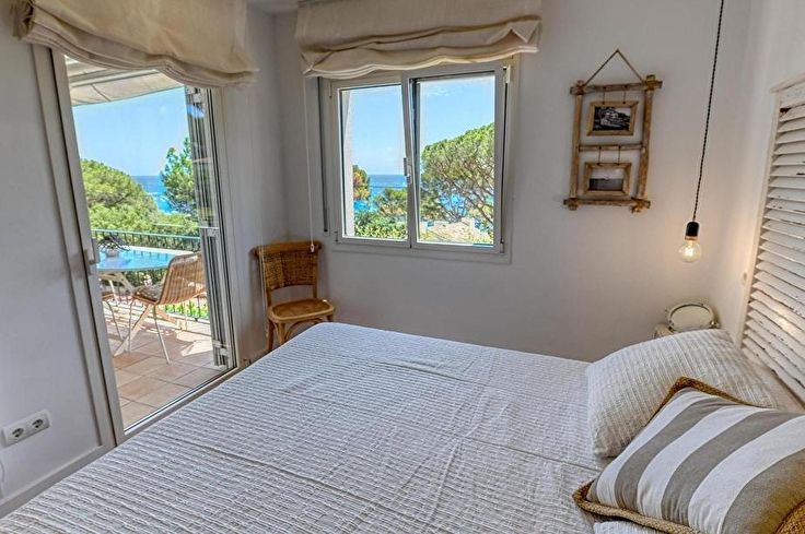 Apartament 3 dormitoris amb Vistes al mar, Wifi i jardí a Calella de Palafrugell - Lloguer Vacacional - Turístic