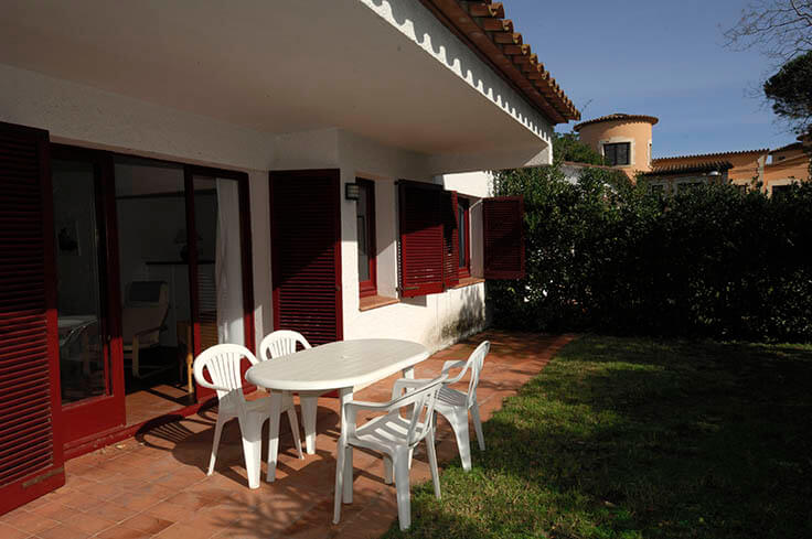 Casa aparellada 2 dormitoris amb jardí a Calella de Palafrugell - Lloguer Temporada