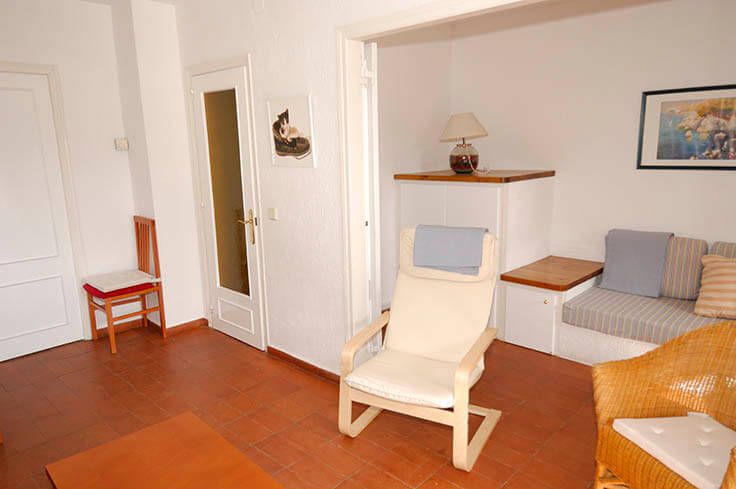 Casa aparellada 2 dormitoris amb jardí a Calella de Palafrugell - Lloguer Temporada