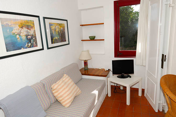 Casa aparellada 2 dormitoris amb jardí a Calella de Palafrugell - Lloguer Temporada