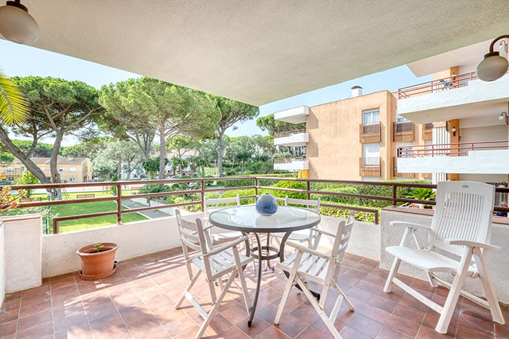 Apartament 4 dormitoris amb Piscina, Pàrquing i jardí a Calella de Palafrugell - Lloguer Temporada