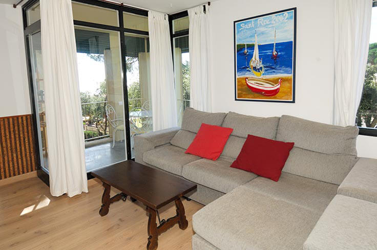 Apartament 3 dormitoris amb Piscina i jardí a Calella de Palafrugell - Lloguer Temporada