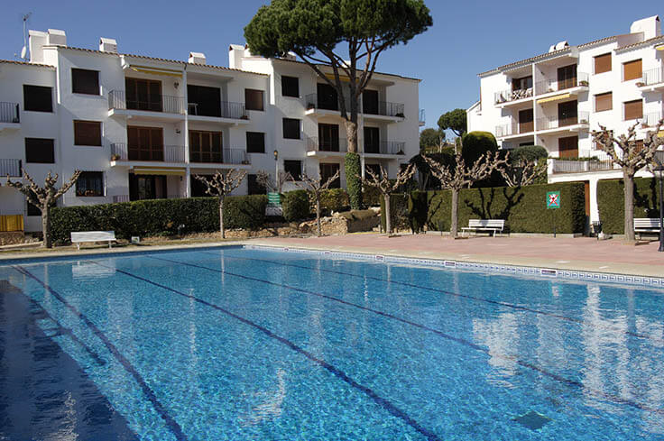 Apartament 2 dormitoris amb Piscina, Wifi i jardí a Calella de Palafrugell - Lloguer Temporada