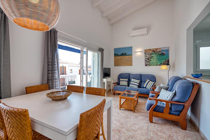 Apartament 2 dormitoris amb Vistes al mar a Calella de Palafrugell - Lloguer Temporada