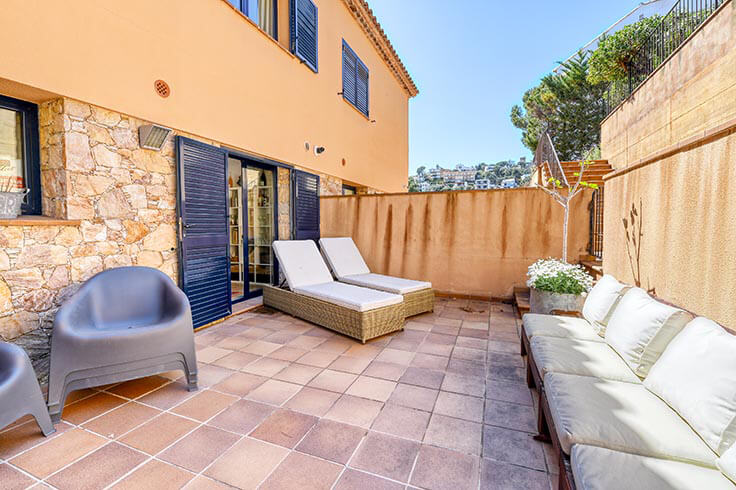 Casa adosada 4 dormitoris amb Wifi a Calella de Palafrugell - Lloguer Temporada