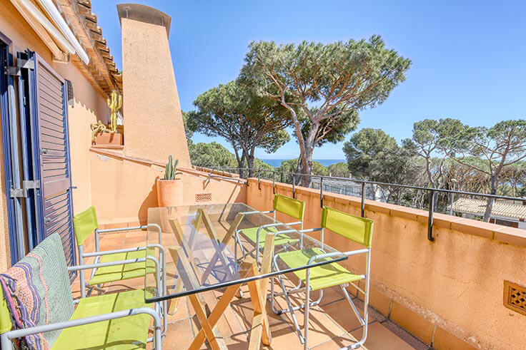 Casa adosada 4 dormitoris amb Wifi a Calella de Palafrugell - Lloguer Temporada