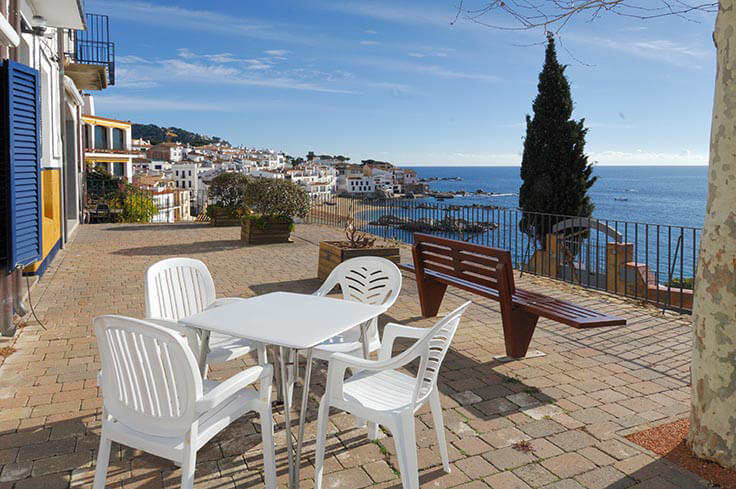Apartament 2 dormitoris amb Vistes al mar, Wifi i Pàrquing a Calella de Palafrugell - Lloguer Temporada