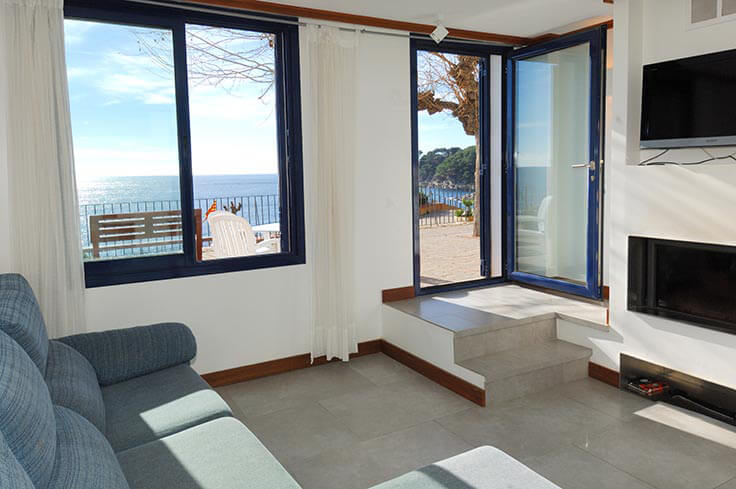 Apartament 2 dormitoris amb Vistes al mar, Wifi i Pàrquing a Calella de Palafrugell - Lloguer Temporada