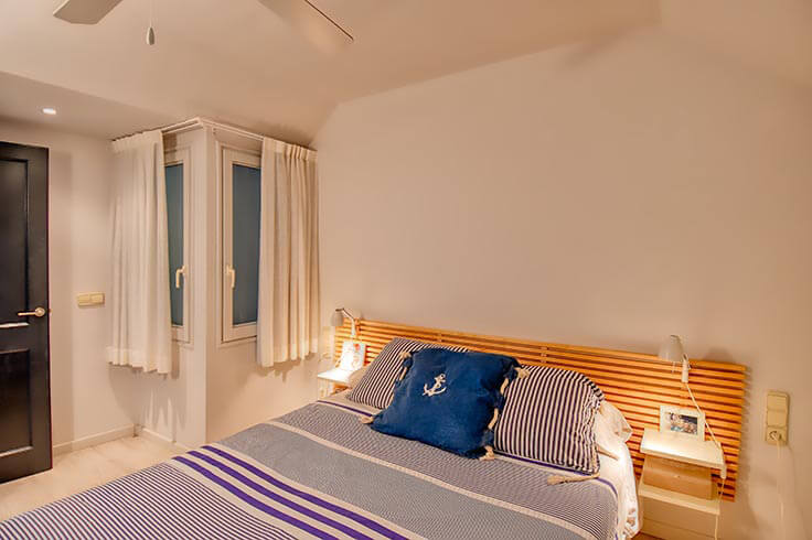 Apartament 2 dormitoris amb Vistes al mar, Aire condicionat, Wifi i Pàrquing a Calella de Palafrugell - Lloguer Vacacional - Turístic