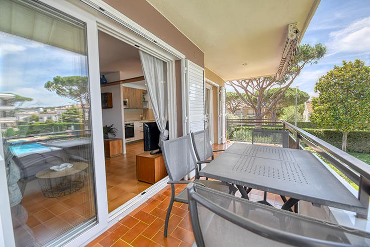 Apartament 2 dormitoris amb Piscina, Pàrquing i jardí a Calella de Palafrugell - Lloguer Vacacional - Turístic