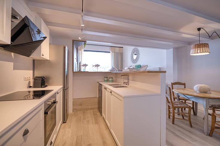 Loft 1 dormitori amb Vistes al mar, Aire condicionat, Wifi i Pàrquing a Calella de Palafrugell - Lloguer Vacacional - Turístic