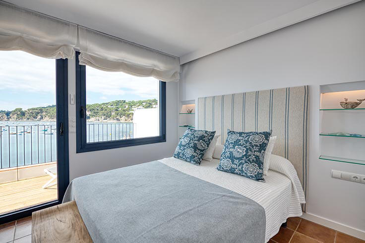 Apartament 3 dormitoris amb Vistes al mar, Aire condicionat, Wifi i Pàrquing a Calella de Palafrugell - Lloguer Vacacional - Turístic