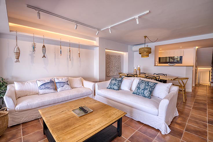 Apartament 3 dormitoris amb Vistes al mar, Aire condicionat, Wifi i Pàrquing a Calella de Palafrugell - Lloguer Vacacional - Turístic