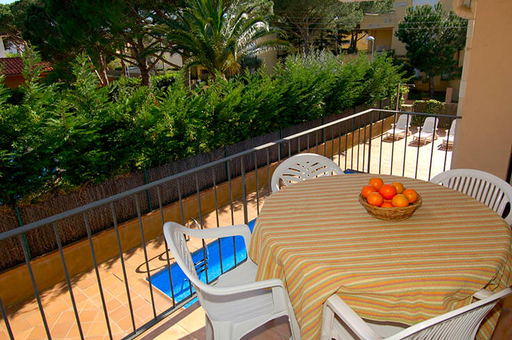 Apartament 2 dormitoris amb Piscina, Wifi i Pàrquing a Calella de Palafrugell - Lloguer Temporada