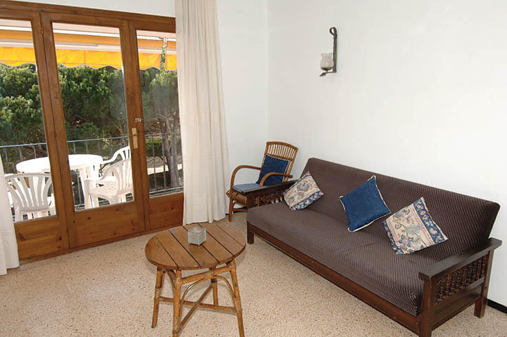 Apartament 2 dormitoris amb Pàrquing i jardí a Calella de Palafrugell - Lloguer Temporada