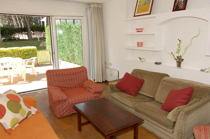 Apartament 3 dormitoris amb Pàrquing i jardí a Calella de Palafrugell - Lloguer Temporada