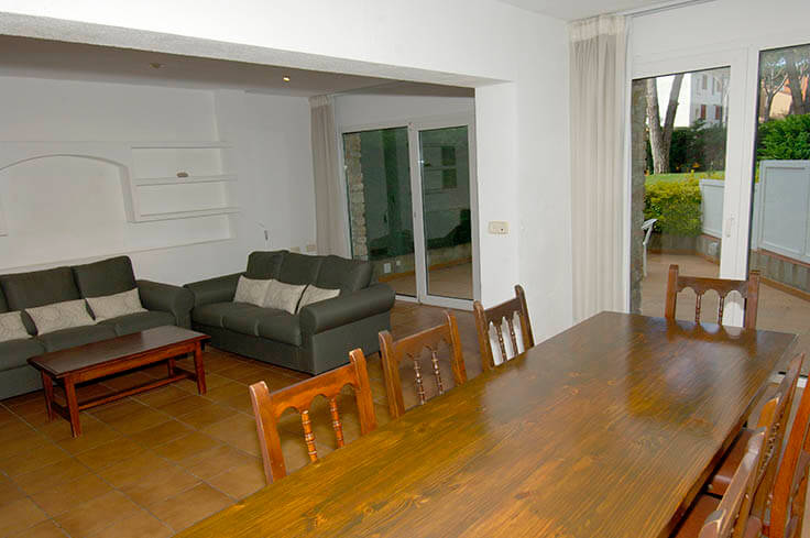 Apartament 3 dormitoris amb Pàrquing i jardí a Calella de Palafrugell - Lloguer Temporada