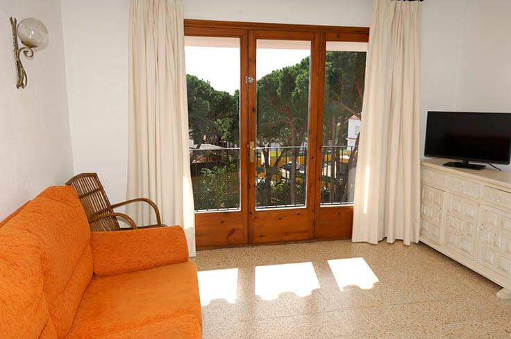 Apartament 2 dormitoris amb Pàrquing i jardí a Calella de Palafrugell - Lloguer Temporada