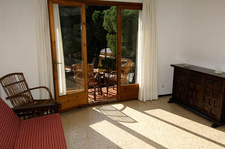 Apartament 2 dormitoris amb Pàrquing i jardí a Calella de Palafrugell - Lloguer Temporada