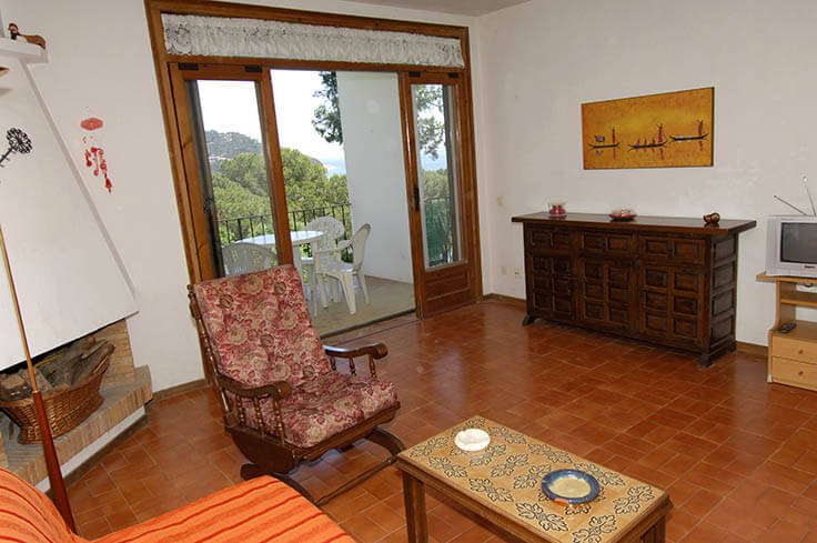 Apartament 2 dormitoris amb Pàrquing i jardí a Calella de Palafrugell - Lloguer Temporada