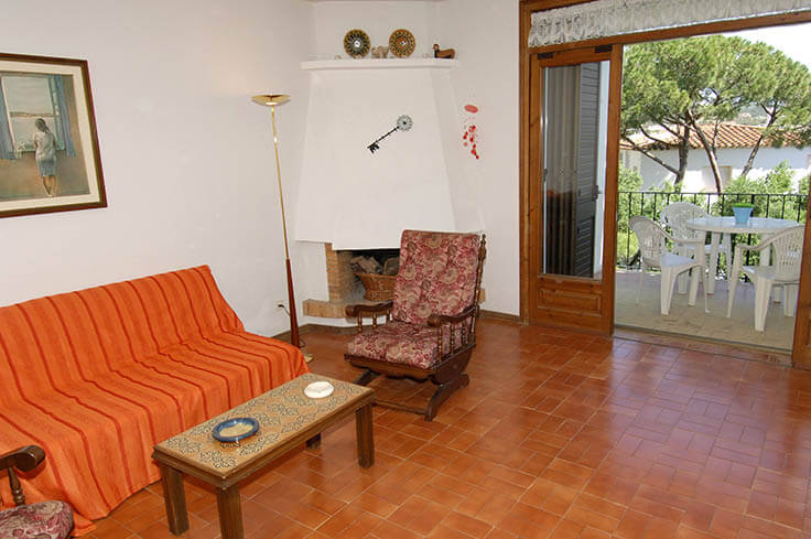 Apartament 2 dormitoris amb Pàrquing i jardí a Calella de Palafrugell - Lloguer Temporada