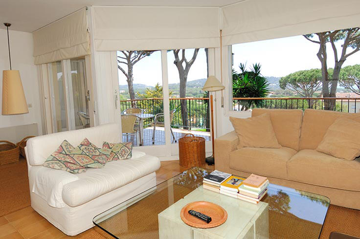 Apartament 3 dormitoris amb Piscina, Vistes al mar, Wifi i jardí a Calella de Palafrugell - Lloguer Vacacional - Turístic