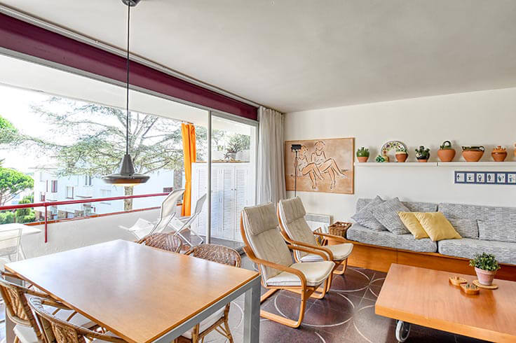 Apartament 2 dormitoris amb Piscina, Wifi, Pàrquing i jardí a Calella de Palafrugell - Lloguer Vacacional - Turístic