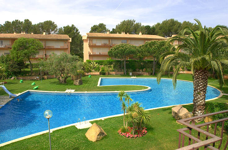 Apartament 2 dormitoris amb Piscina, Pàrquing i jardí a Calella de Palafrugell - Lloguer Temporada