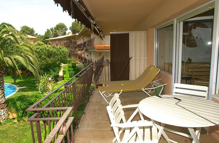 Apartament 2 dormitoris amb Piscina, Pàrquing i jardí a Calella de Palafrugell - Lloguer Temporada