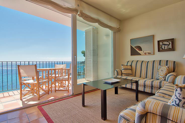 Apartament 2 dormitoris amb Vistes al mar, Wifi i Pàrquing a Calella de Palafrugell - Lloguer Vacacional - Turístic