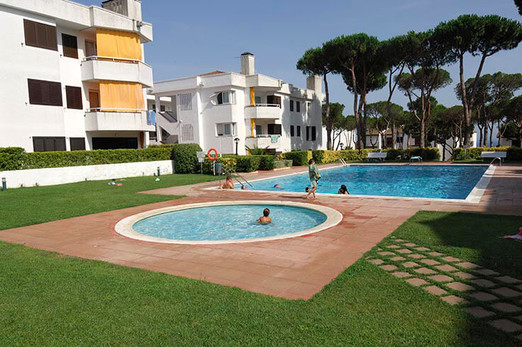 Apartament 3 dormitoris amb Piscina, Wifi, Pàrquing i jardí a Calella de Palafrugell - Lloguer Temporada