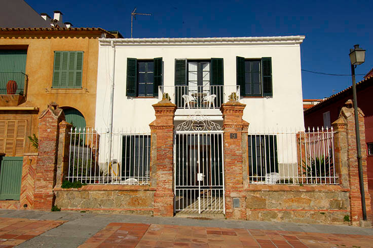Casa de poble 5 dormitoris amb Vistes al mar a Calella de Palafrugell - Lloguer Temporada