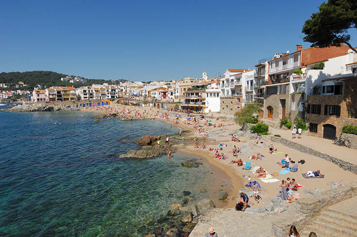 Casa de poble 4 dormitoris amb Vistes al mar i Wifi a Calella de Palafrugell - Lloguer Vacacional - Turístic
