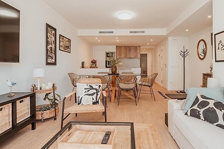 Apartament 3 dormitoris amb Aire condicionat a Calella de Palafrugell - Lloguer Temporada