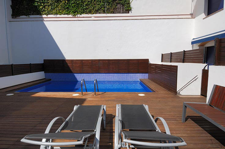 Apartament 3 dormitoris amb Piscina, Aire condicionat, Wifi i Pàrquing a Calella de Palafrugell - Lloguer Temporada