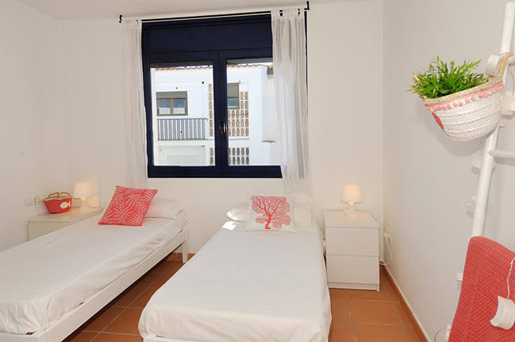 Apartament 3 dormitoris amb Piscina, Aire condicionat, Wifi i Pàrquing a Calella de Palafrugell - Lloguer Temporada