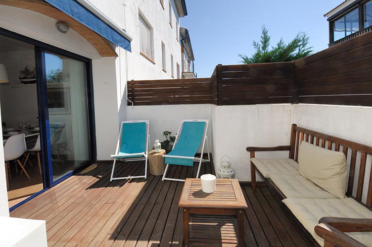 Apartament 3 dormitoris amb Piscina, Aire condicionat, Wifi i Pàrquing a Calella de Palafrugell - Lloguer Temporada