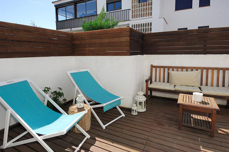 Apartament 3 dormitoris amb Piscina, Aire condicionat, Wifi i Pàrquing a Calella de Palafrugell - Lloguer Temporada