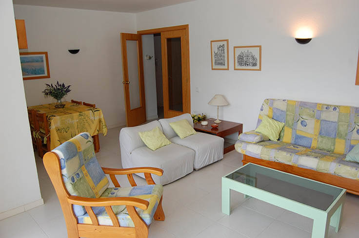 Apartament 2 dormitoris amb Piscina, Pàrquing i jardí a Tamariu - Lloguer Temporada