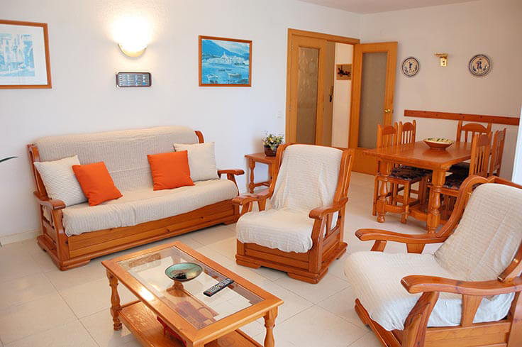 Apartament 2 dormitoris amb Piscina, Pàrquing i jardí a Tamariu - Lloguer Temporada