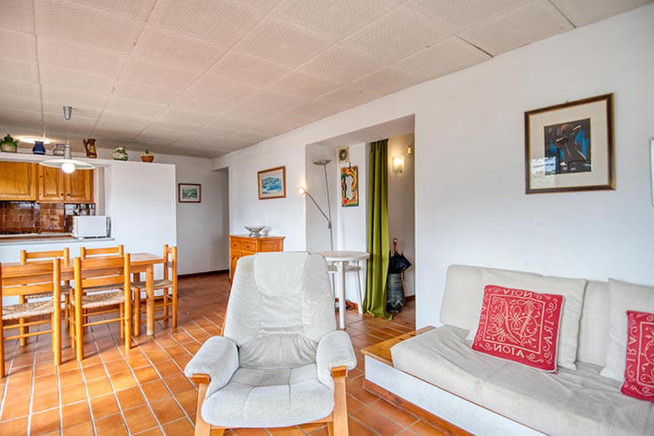 Apartament 2 dormitoris amb Vistes al mar a Tamariu - Lloguer Temporada