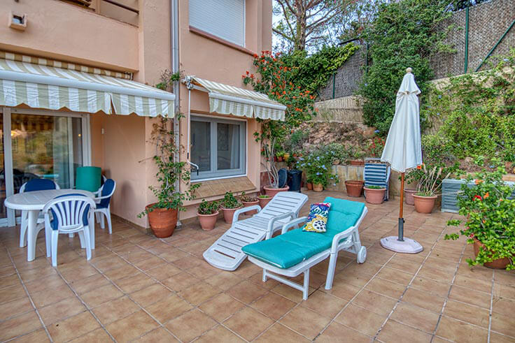 Apartament 2 dormitoris amb Piscina, Pàrquing i jardí a Tamariu - Compra - Venda