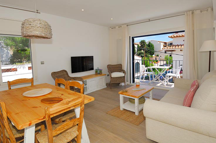Apartament 2 dormitoris amb Aire condicionat i Wifi a Calella de Palafrugell - Lloguer Vacacional - Turístic